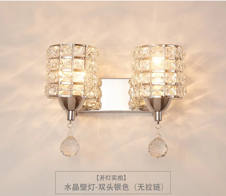 1 шт. Большой Выдвижной переключатель хрустальные настенные светильники