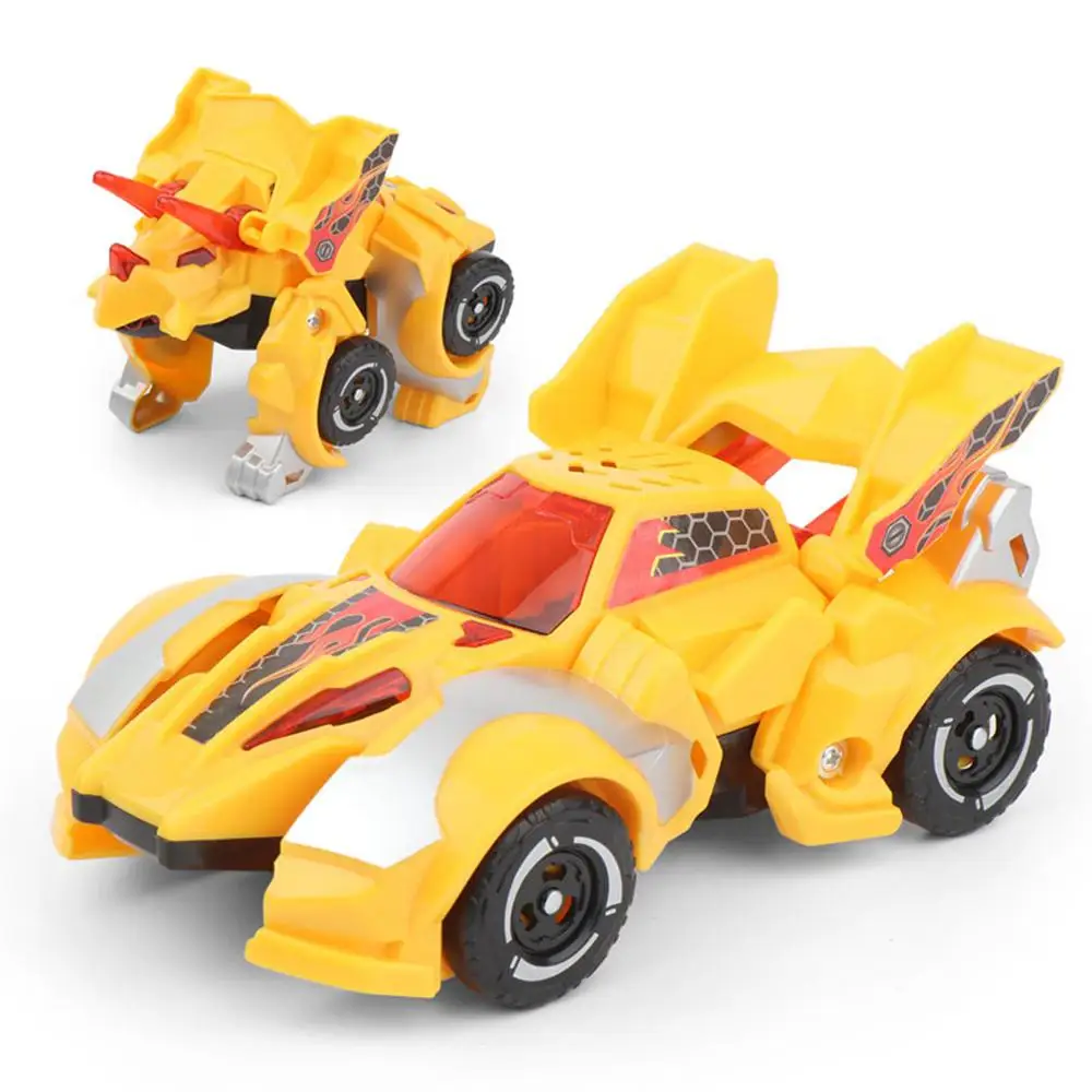 dinosaur transforming car