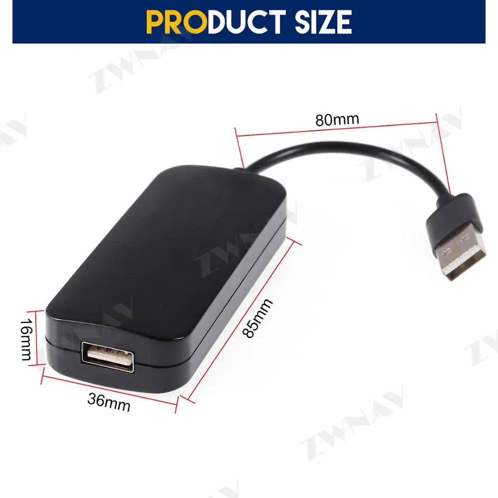 Подключи и играй Carlinkit USB Smart Link Apple CarPlay Dongle для Android мультимедийный GPS плеер стерео