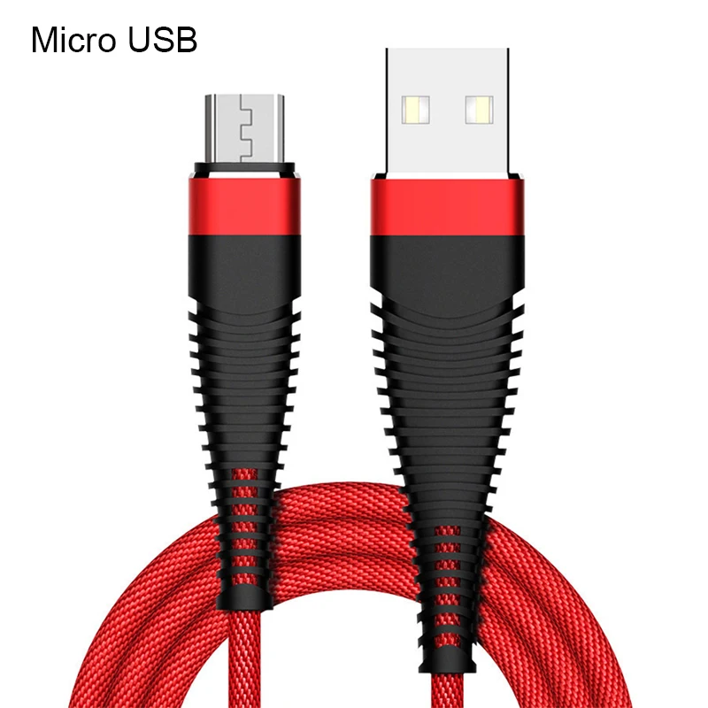 Быстрая зарядка, кабель Micro USB, разъем для зарядки телефона, кабель для передачи данных, поддержка 5 В, быстрая зарядка для путешествий, Supercharge для Redmi 4X Note 4 - Цвет: 03