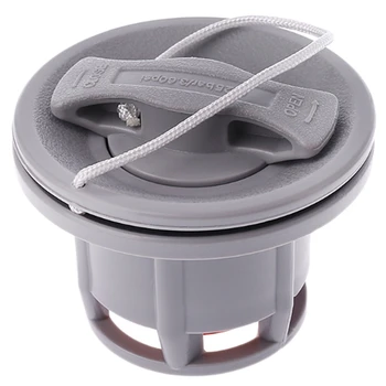

8 Holes Inflatable Boat Raft Dinghy Kayak Canoe Accessory Air Valve Adapter Cap(Gray)