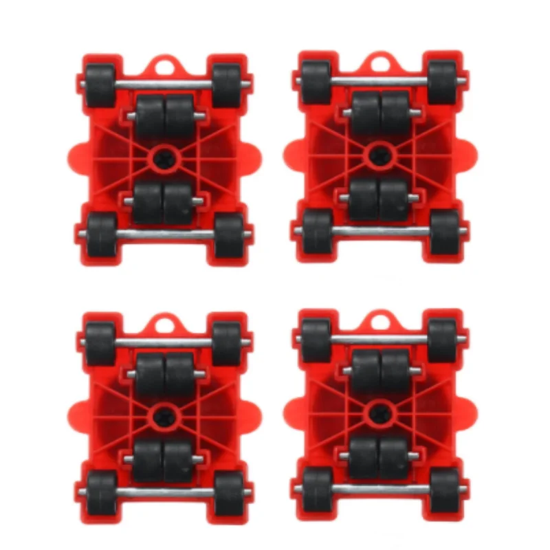 5 Pcs Furniture Moving Transport Roller Set Removal Lifting Moving Tool Set Wheel Bar Mover moving Heavy Stuffs Device Hand Tool,furniture mover set