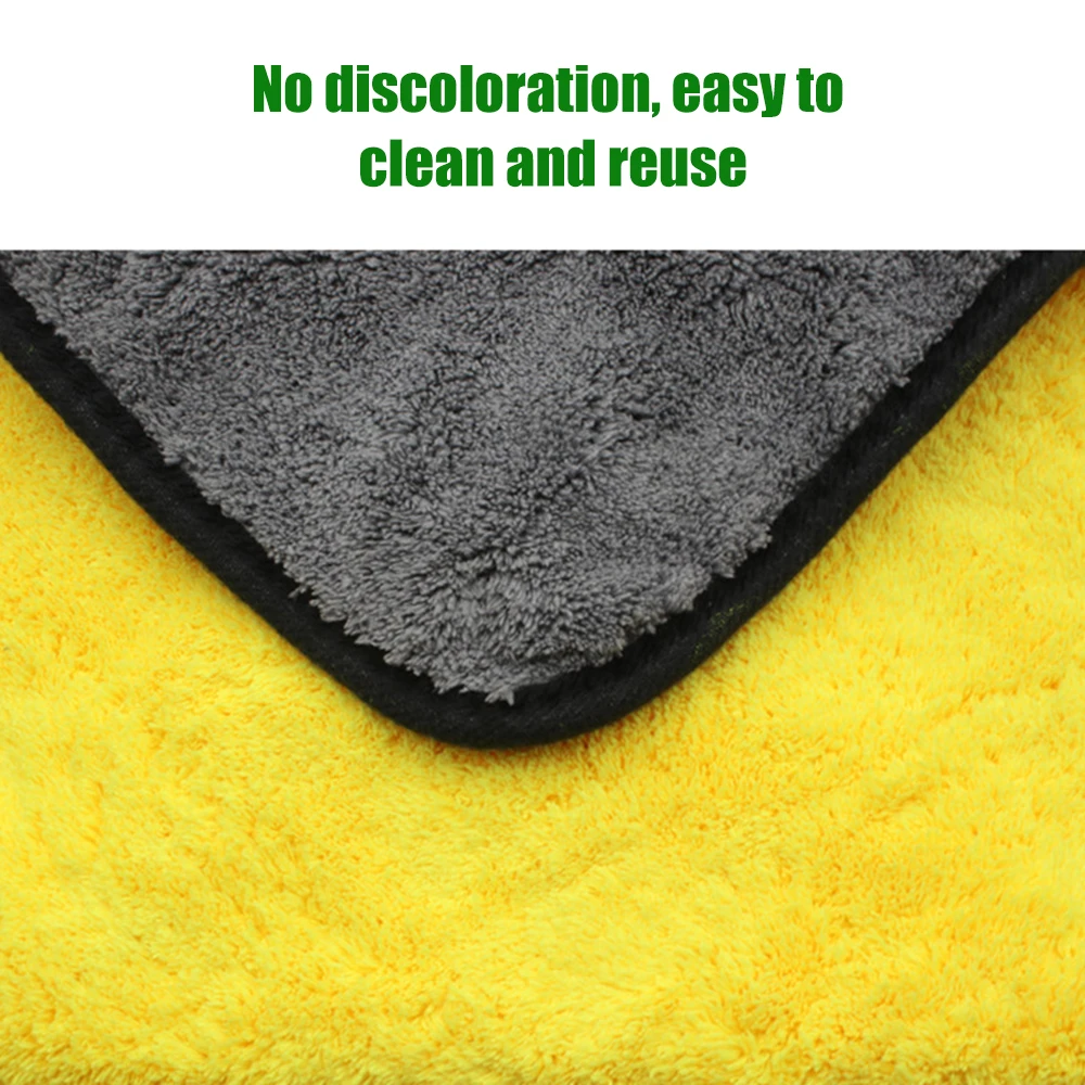 Car Care Wash Towels Microfiber Washing Drying Towel Strong Thick Plush Fiber Cleaning Cloth Detailing Wash Rags Accessories