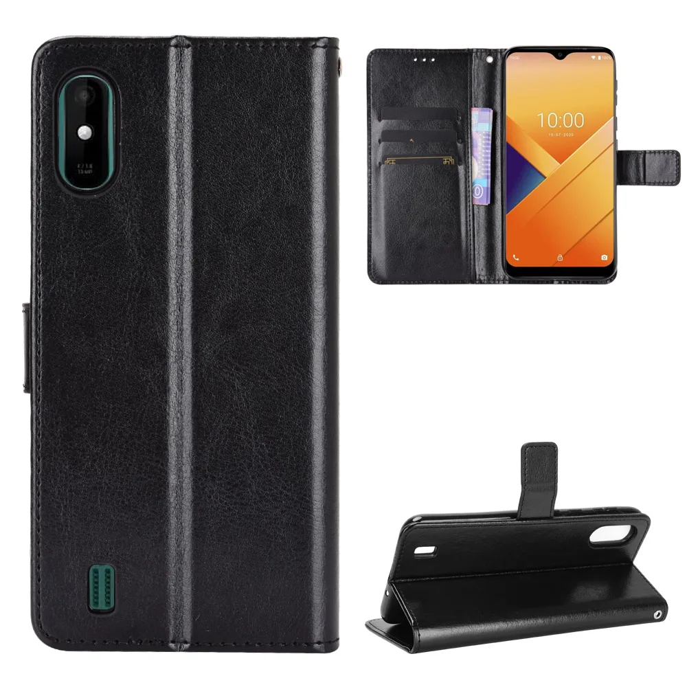 Per Wiko Y81 Custodia Classic Flip Custodia In Pelle Pu Di Lusso Per Wiko Y81 Y 81 Wikoy81 Custodia Cover 6.2 Pollici