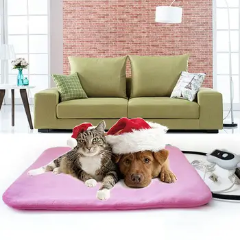 

Triple Protection Electric Blanket for Pet Can Be Used for Heating 240V Coral Velvet PU Electronic Originator for People Pet