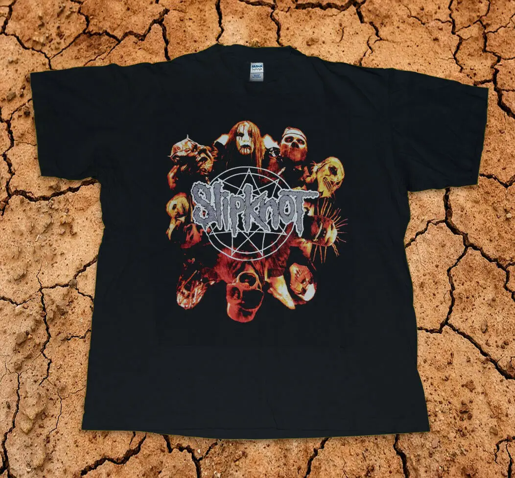 Футболка 2001 Cygnus спортивная одежда Slipknot Band Tour Vintage Classic|Футболки| |
