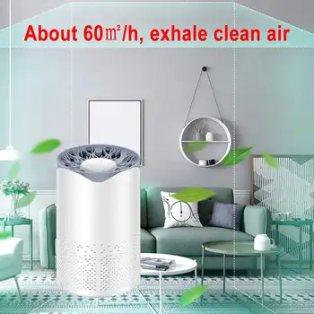 

Air Purifier Ultraviolet Home Sterilization Disinfection In Addition To Formaldehyde Clean Home Car Small Silent Air Purifier