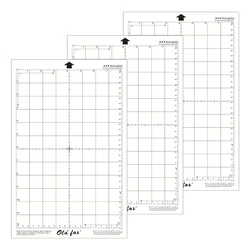 Tapis de découpe adhésif Transparent en Pvc, nouveau tapis de coupe de remplacement, mesure 12*8 pouces pour Silhouette Cameo Cricut Explore tracer Machine 