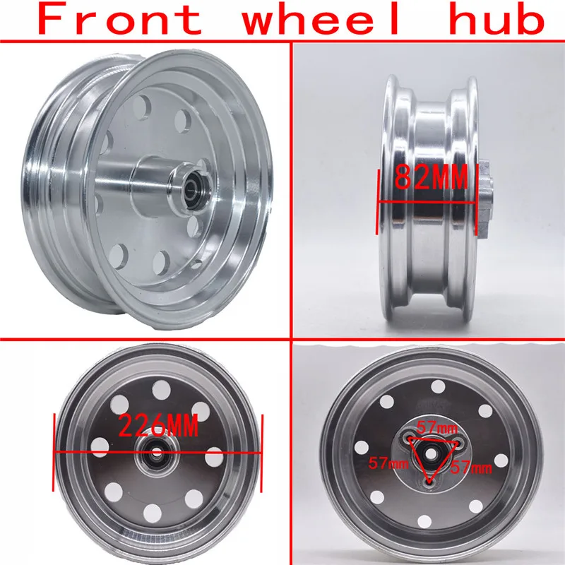 Front wheel hub and Rear wheel hub with Drum Brake hub for Mini Trail Bike monkey DAX Z50A Z50R Z50J Z110 Z125 - Image 3