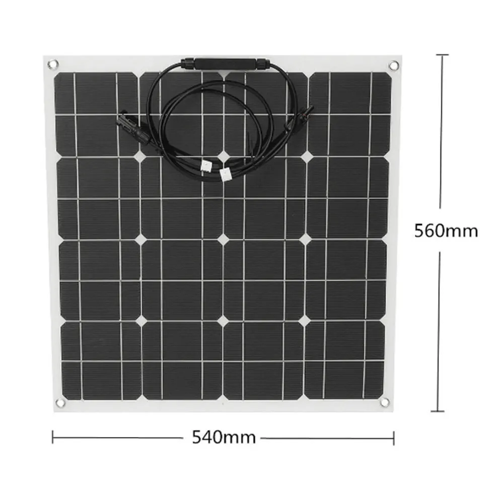 Солнечные батареи Sunpower 12v 50w Гибкая солнечная панель практичная