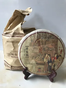 

2008 high quality white tea Fujian Fuding Shoumei tea wild old white tea green food Jiangshou Shoumei tea