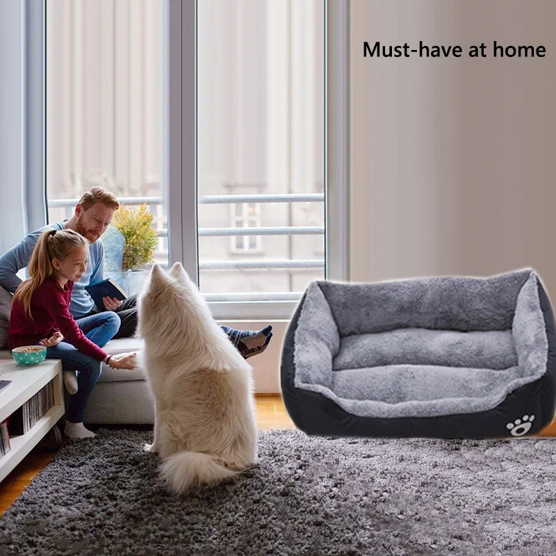 new (S-3XL) Large Pet Cat Dog Bed 8Colors Warm Cozy Dog House Soft Fleece Nest Dog Baskets Mat Autumn Winter Waterproof Kennel new (S-3XL) Large Pet Cat Dog Bed 8Colors Warm Cozy Dog House Soft Fleece Nest Dog Baskets Mat Autumn Winter Waterproof Kennel