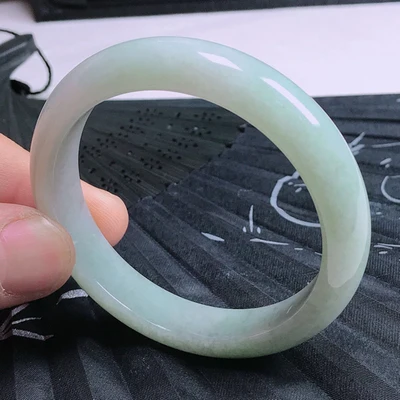 

Myanmar Jade Light 54-64mm Bracelet Elegant Princess Jewelry Best Gift for Mother and Girlfriend