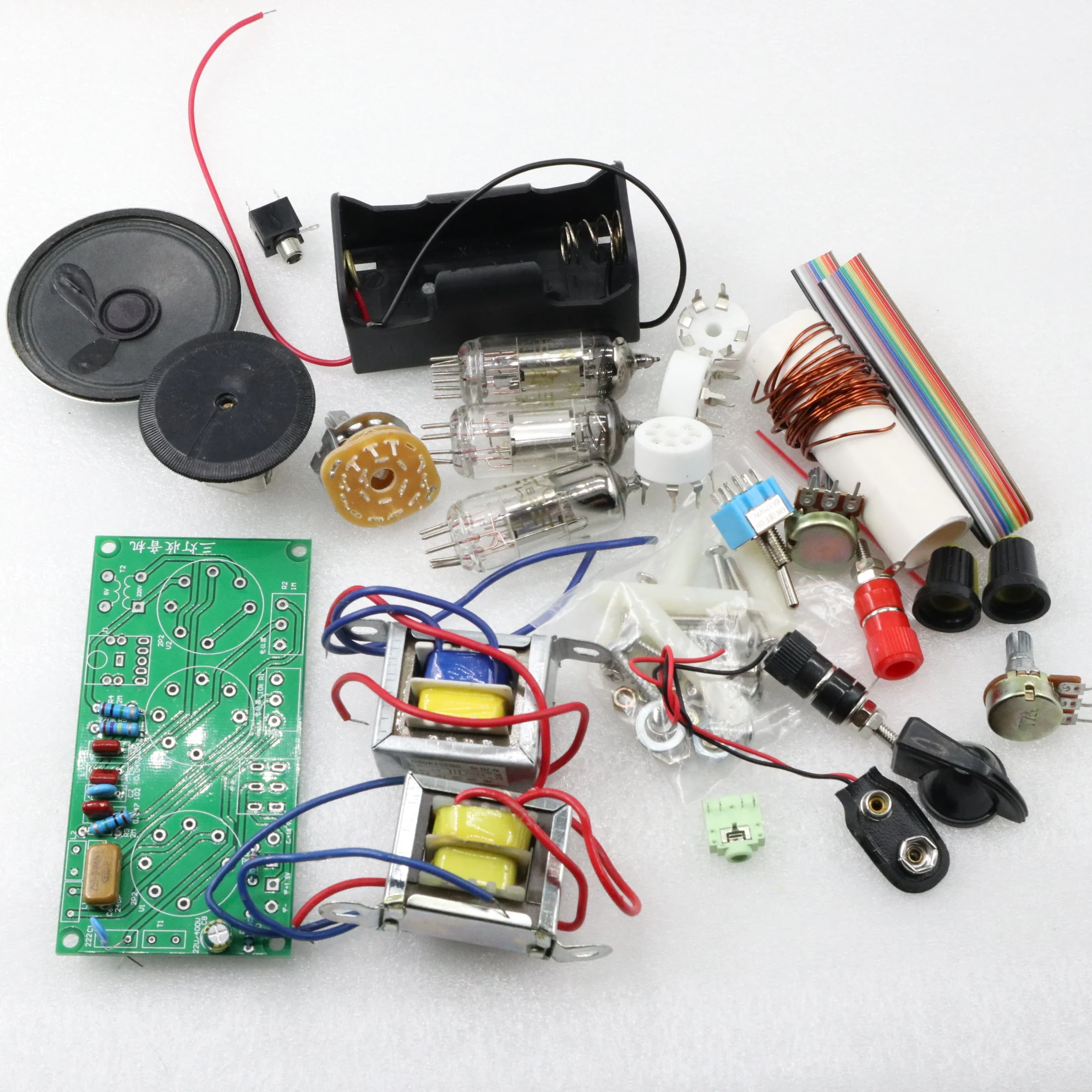 1PCSLOTFivewavebandthreelamptubeshortwaveradiokitwithout