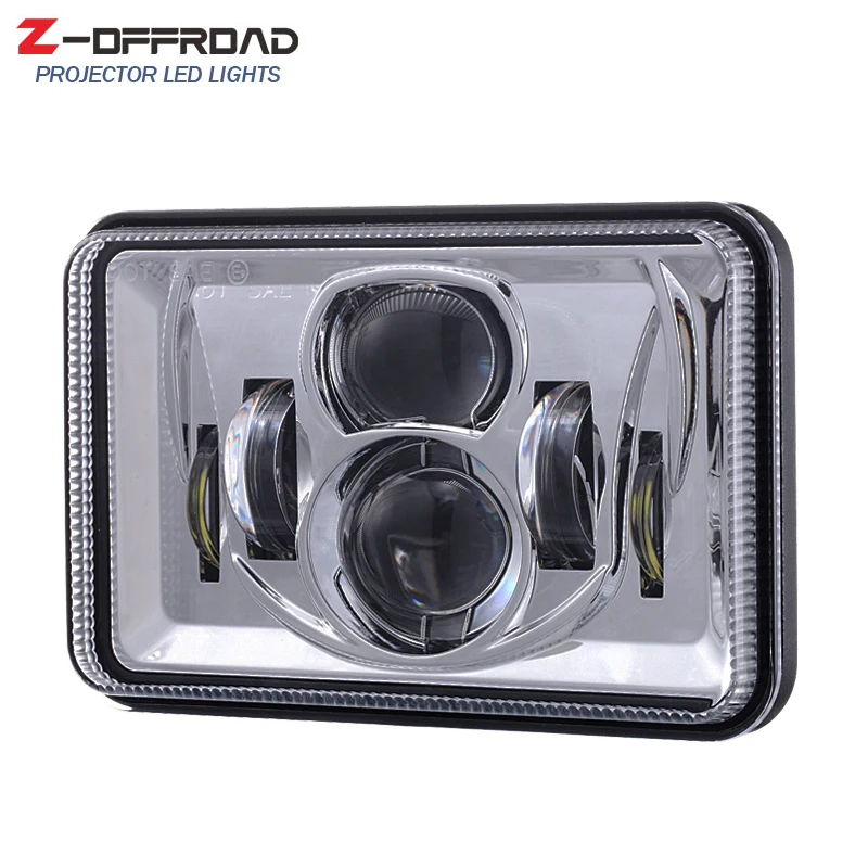 Фары для грузовиков 4x6 дюймов LED 12V 24V H4 Plug & play фары запасная фара FREIGHTLINER FLD120 112 FLD