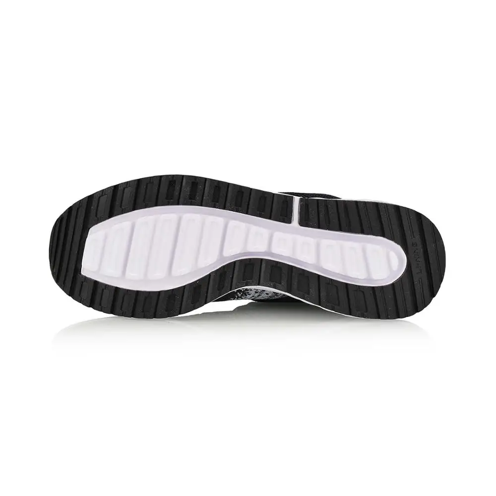 Мужские вязаные гелевые туфли Li Ning для повседневного ношения моно пряжа дышащая