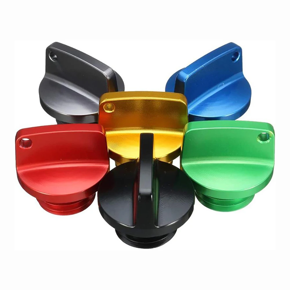 Motorcycle Oil Filler Cup Cap 6 Colors Modified CNC Aluminum for Honda Yamaha Kawasaki Ninja |