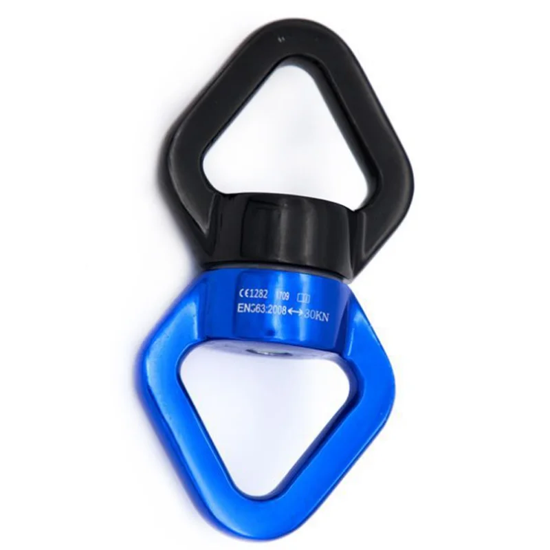 

Outdoor Rock Climbing 360 Degree Rotary Connector Aerial Yoga Aviation Aluminum Universal Rotating Ring