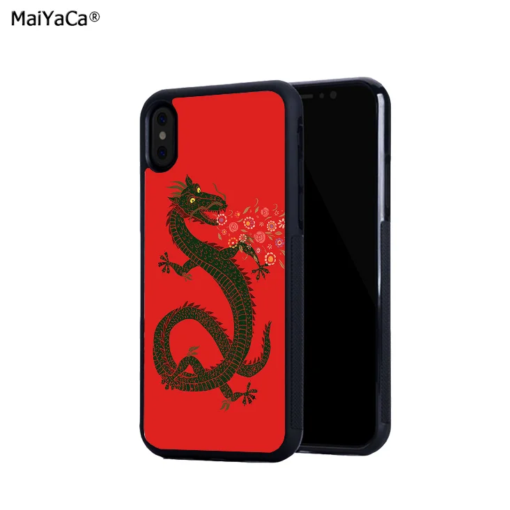 B6273 MaiYaCa китайский дракон японский Мягкий край чехол для телефона s для iphone 11pro max 5S se 6s 6plus 7 7plus 8 8plus XR XS MAX ТПУ чехол - Цвет: B6273
