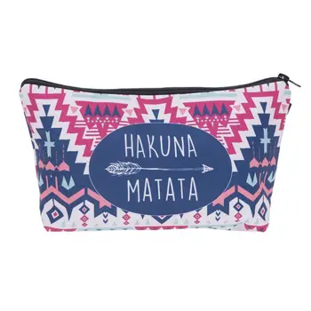 

Multifunction 3D Printed Pattern Cosmetic Bag Makeup Pouch Storage Organizer