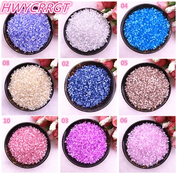 

New 800pcs/lot 2*2mm Charm Cylindrical Glass Bugle Spacer Beads for Jewelry Making DIY Handmade Finding