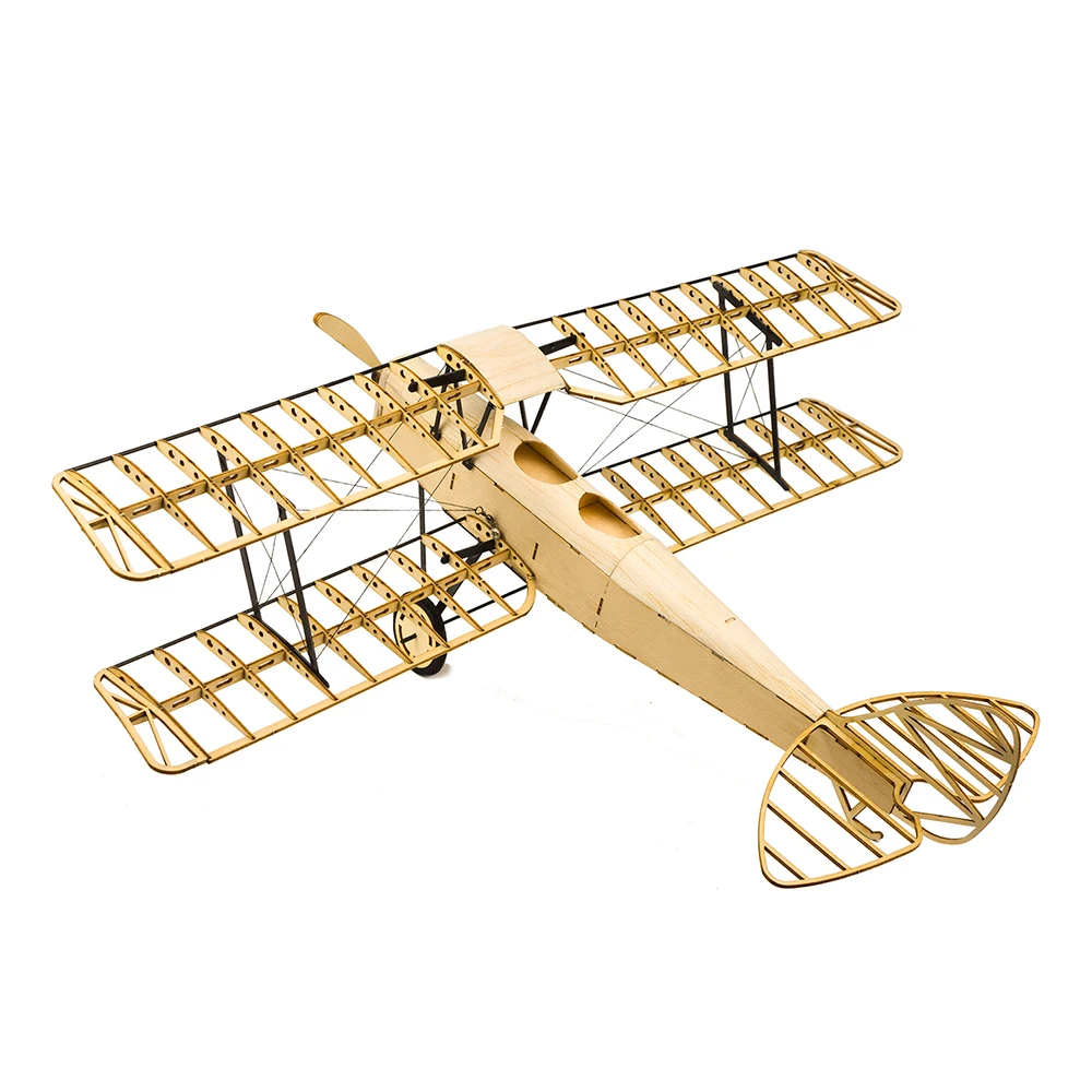 Модель самолета VX10 1/18 Tiger Moth 400 мм деревянная Статическая модель отделка подарок