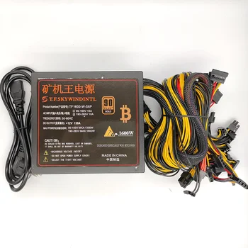 

1600W ATX Computer PC PSU PC Power Supply BTC/ETH Mining Power Supply 6 GPU Gaming Desktop bitcoin miner asic bitcoin Mining