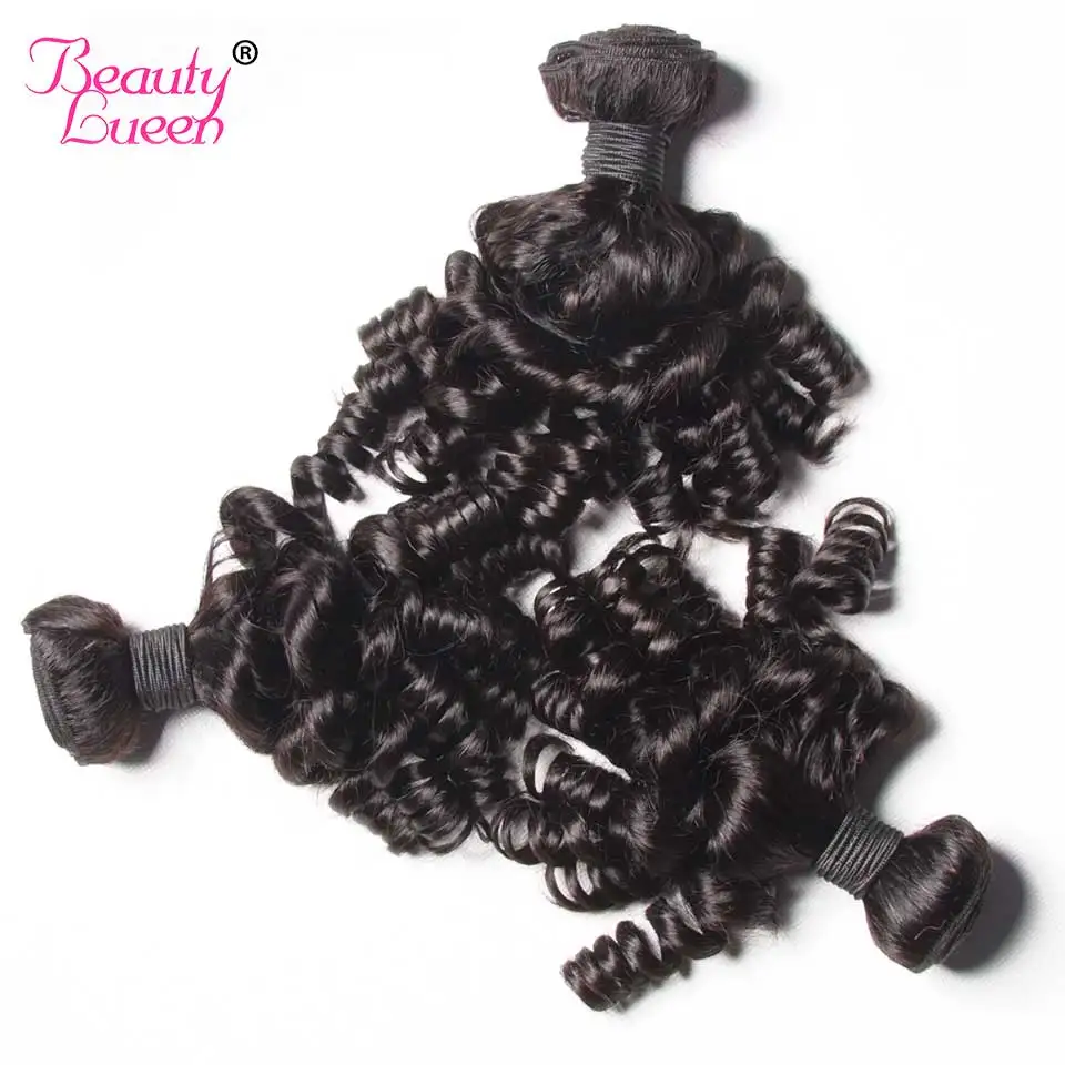 Бразильские волнистые вьющиеся человеческие волосы пучки для наращивания 3/4