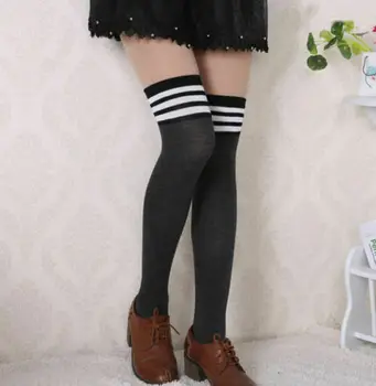 

New Womens Over The Knee Socks Ladies Girls Thigh Long Hold Ups Party Tights