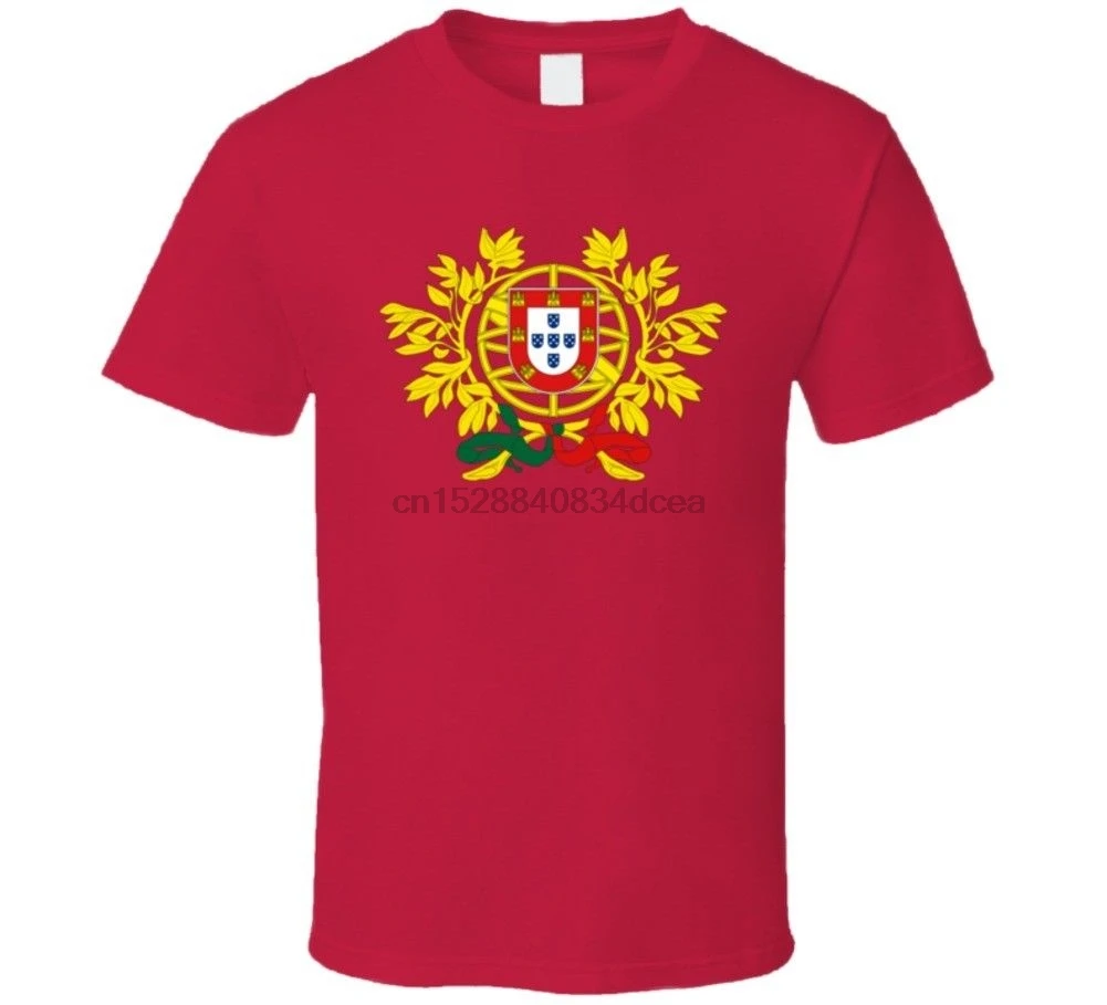 Hot Sale Summer Portugal Portuguese Coat of Arms T Shirt Tee |