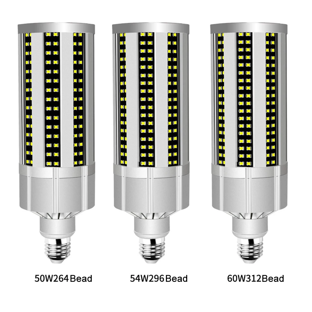 60 Вт Супер яркая светодиодная лампа желтая лампа с E27 большой Mogul Базовый адаптер для большой площади коммерческий потолок освещение
