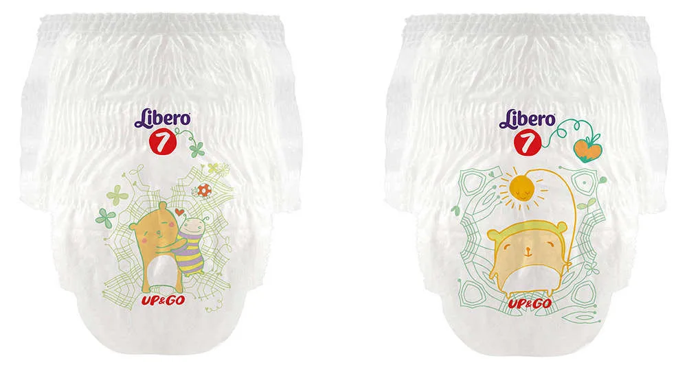 Трусики Libero Up&Go Size 7(16-26 кг), 12 шт