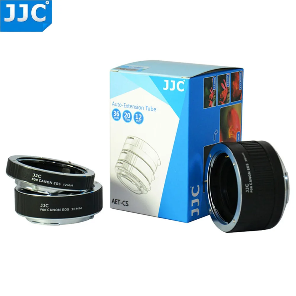 Удлинительное Кольцо для камеры JJC 12 мм 20 36 AF макро адаптер Canon EF 760D 750D 700D 650D 600D 550D 70D