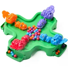 Динозавр едят бобы интересные настольные игры детские настольные прожорливые Жемчужные Вечерние игры интерактивные игры для детей Juego De Mesa