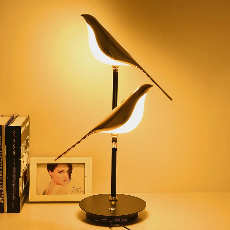 Modern Rechargeable LED Table Lamp With Eye Protect Smart Touch Control Dimmable For Bed Room Bedside Reading Home Decor | Лампы и