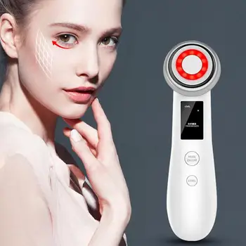 

Ultrasonic Warm Ion Import Beauty Massager Rejuvenation Device Import Export Care Beauty Machine Ionic Face Massager