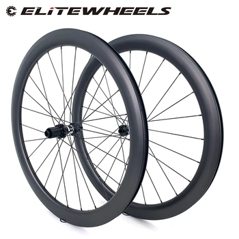 

ELITEWHEELS Disc Brake Hubs 700c Gravel Carbon Wheels DT 350 Cyclocross 30 35 38 45 47 50 55 60 88mm Clincher Tubular Tubeless
