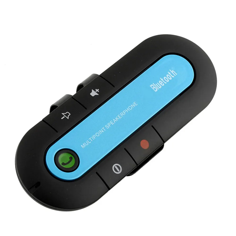 Солнцезащитный козырек Bluetooth громкая связь портативный Bluetooth беспроводной Громкая связь Handsfree приемник Smart - Название цвета: Blue