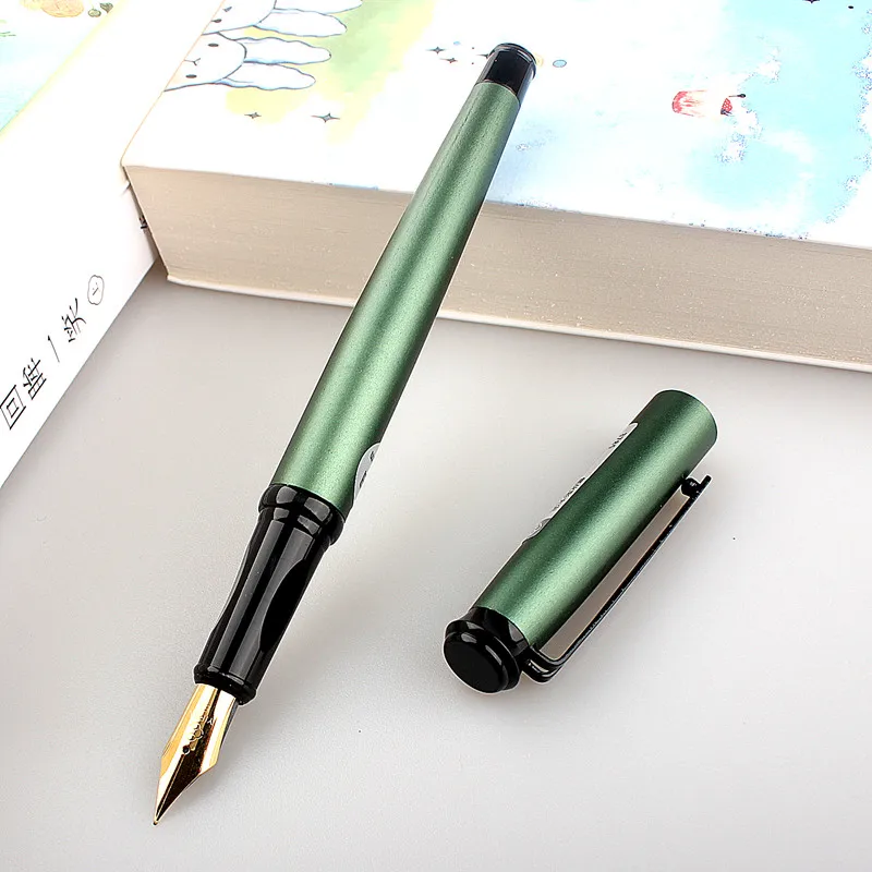 5Pcs Vintage Fountain Pen 0.5mm Nib Writing Stationery for School Office Lot 