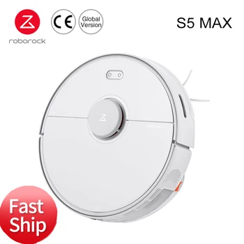 

2020 Newest Roborock S5 Max Robot Vacuum Cleaner WIFI APP Control Automatic Sweep Dust Sterilize Smart Planned Washing Mopping