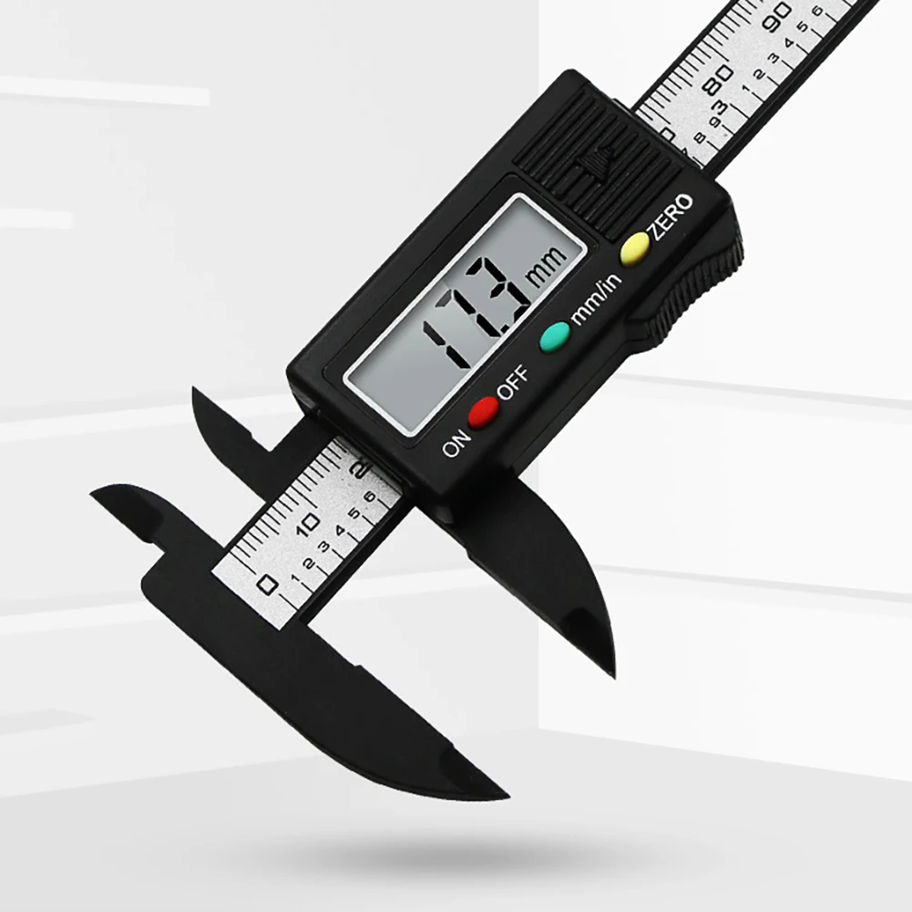 100mm LCD Electronic Digital Vernier Caliper Gauge Measure Micrometer New 