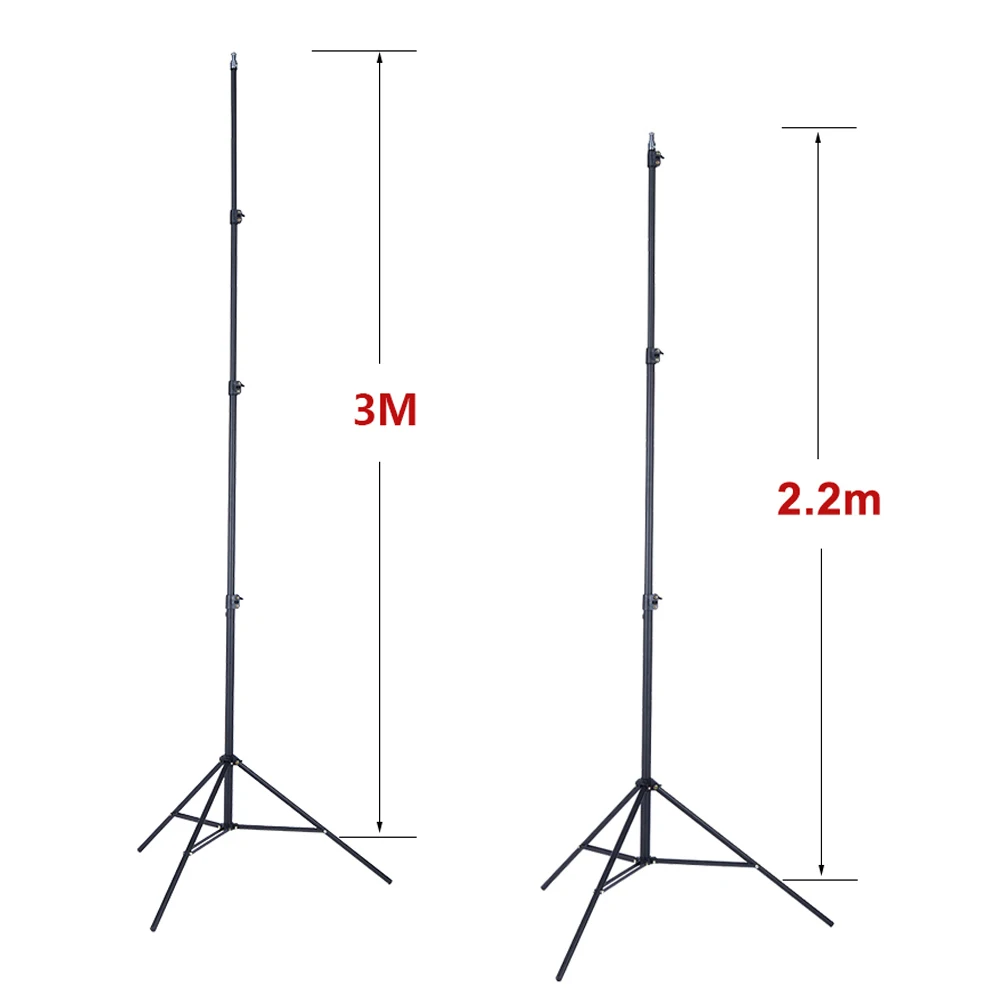 

3m 2.2m Laser Level Photography Tripod 1/4" Interface Black Extend Bracket