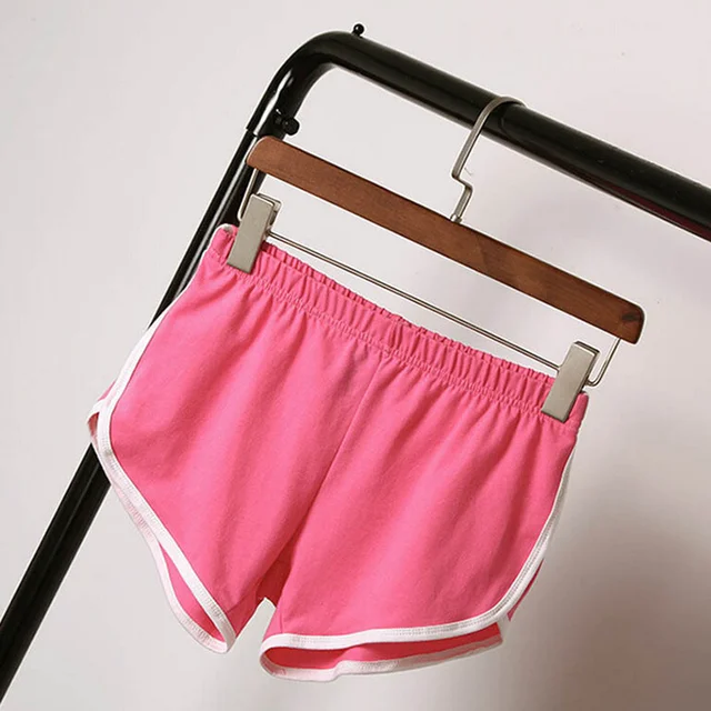 High Waist Sport Shorts Seamless Fitness Yoga Workout Short Scrunch Butt Yoga Tights Running Shorts Sports Women Gym Leggings B Pink