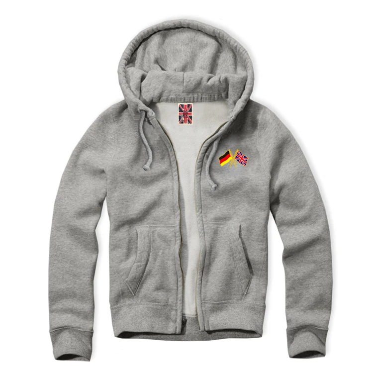 Популярные мужские толстовки с капюшоном, большие размеры 4XL 5XL плюс толстый бархат флисовый флаг afs hollistic мужская толстовка на молнии - Цвет: LWYN103-TB0002