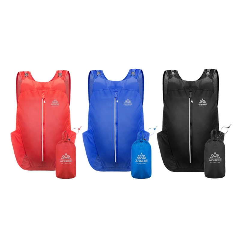 

Lightweight 25L Waterproof Travel Mountaineering Protable Bag Popular Foldable Backpack Outdoor Camping Riding Backpack Unisex