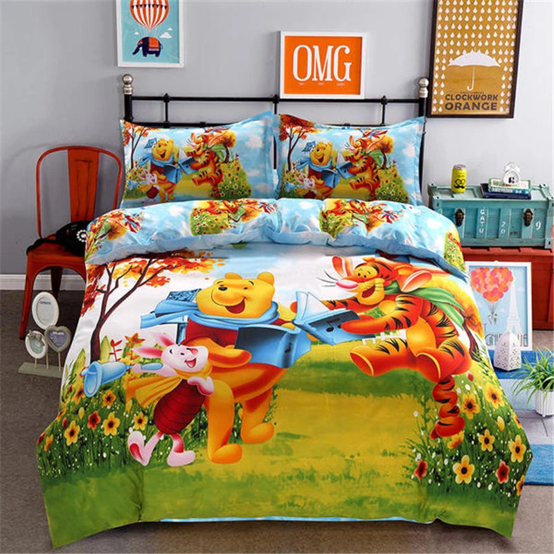 winnie the pooh cot bed duvet cover