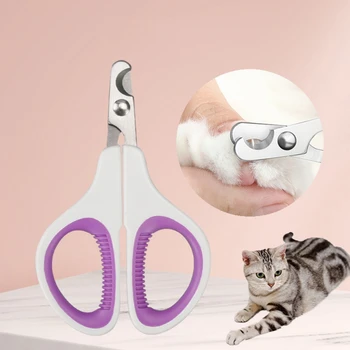 

Portable Pet Stainless Steel Nail Scissor-Specially Suitable For Cats Professional Cat Nail Clipper