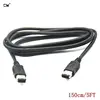 1394 6 Pin 6pin IEEE 1394 IEEE 1394 Firewire 400 6 6 iLink Cable IEEE 1394 1.5M Black 150cm 5ft ► Photo 2/5