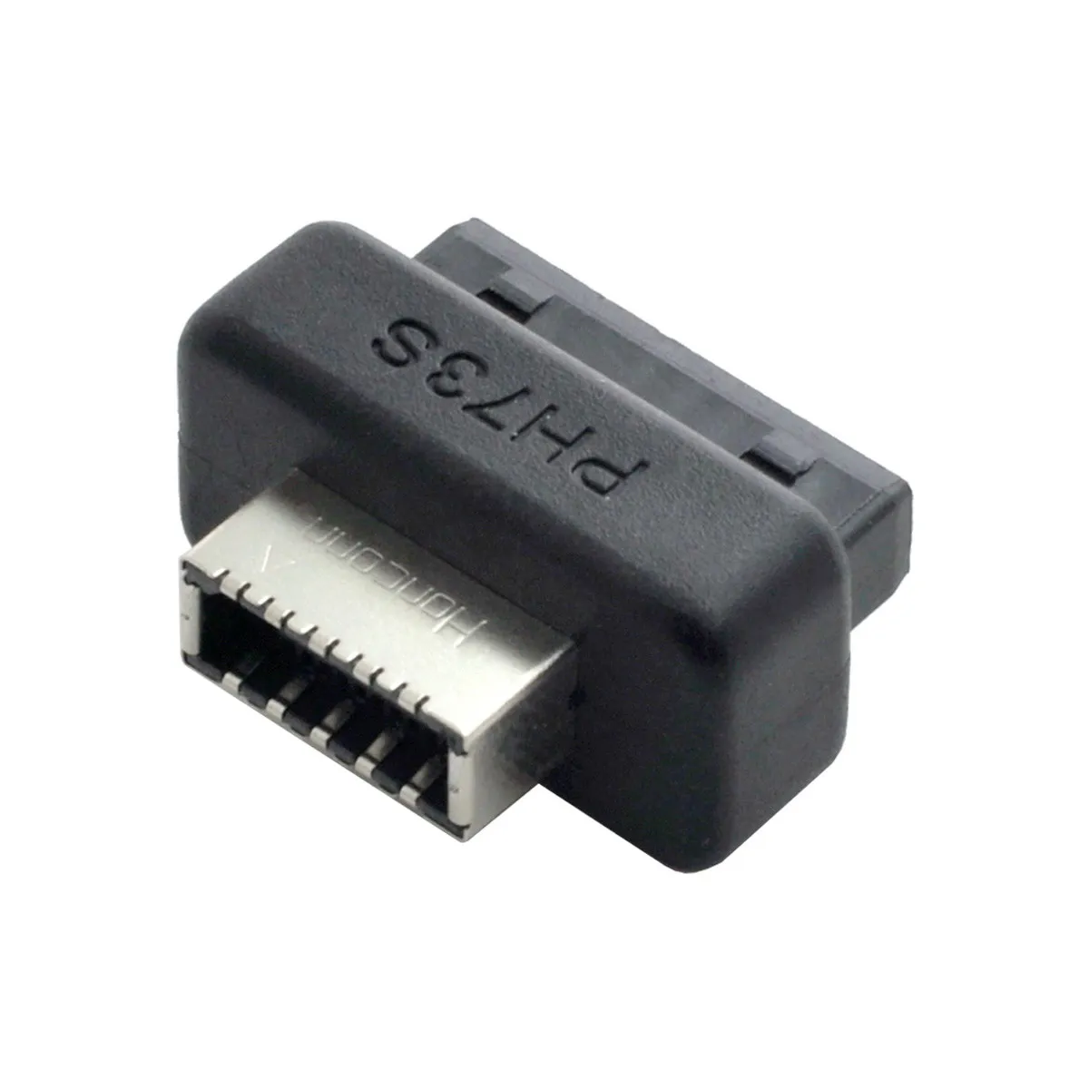 

Overmold USB 3.1 Front Panel Socket Key-A Type-E to USB 3.0 20Pin Header Male Extension Adapter