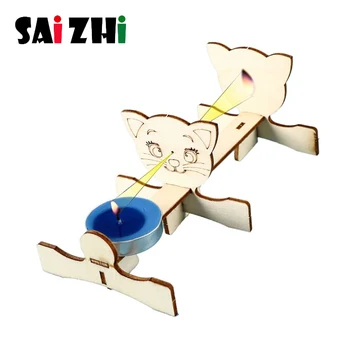 

Saizhi STEM Toys for Children Educational Science Experiment Technology Toy Set DIY Small Hole Imaging Kids Toys